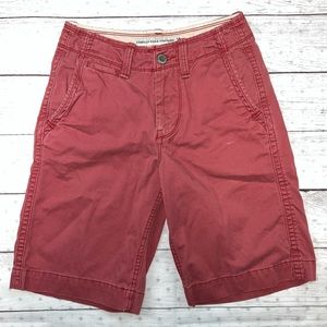 American Eagle Outfitters longer length khaki shorts size 26